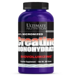 Ultimate Nutrition Creatine Monohydrate 300 gr , Креатин в порошке без вкуса