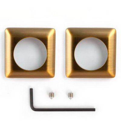 Накладка Апекс сменная Premier DPR-05-SQUARE-H/WC/TT-CF кофе  (КВАДРАТНАЯ)