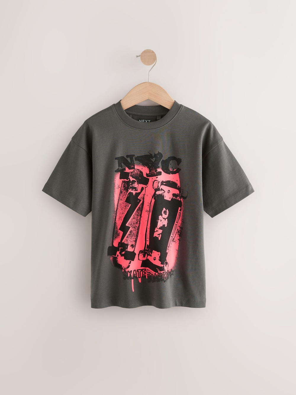 Футболка для мальчика Next E98-592, 3 шт., Бежевый, Темно-серый, Желтый