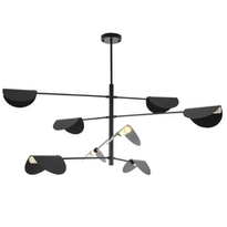 Потолочная люстра на штанге MyFar Valentina MR1951-8C