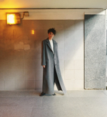 Пальто длинное