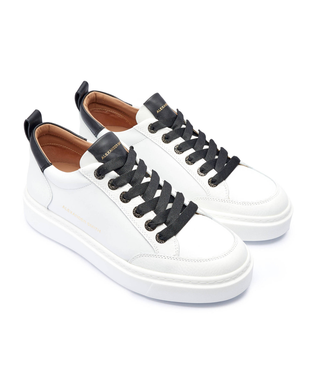 Кожаные кроссовки bond man Alexander Smith - белый(ASBABDM3301)