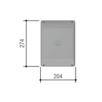 Блок управления ZA3P размеры