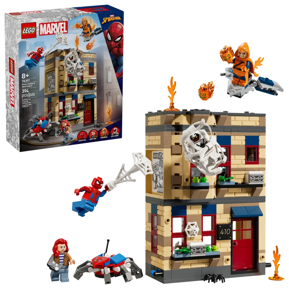 Конструктор LEGO Marvel 76317 Квартира Питера Паркера