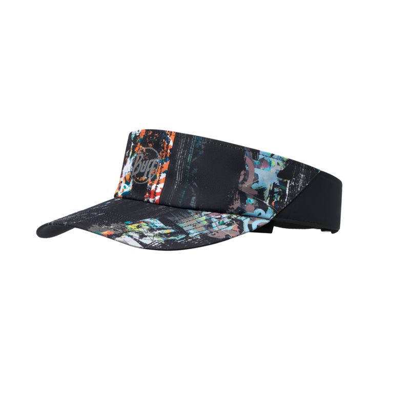 Спортивный козырек от солнца Buff R-Graffiti Black Фото 1