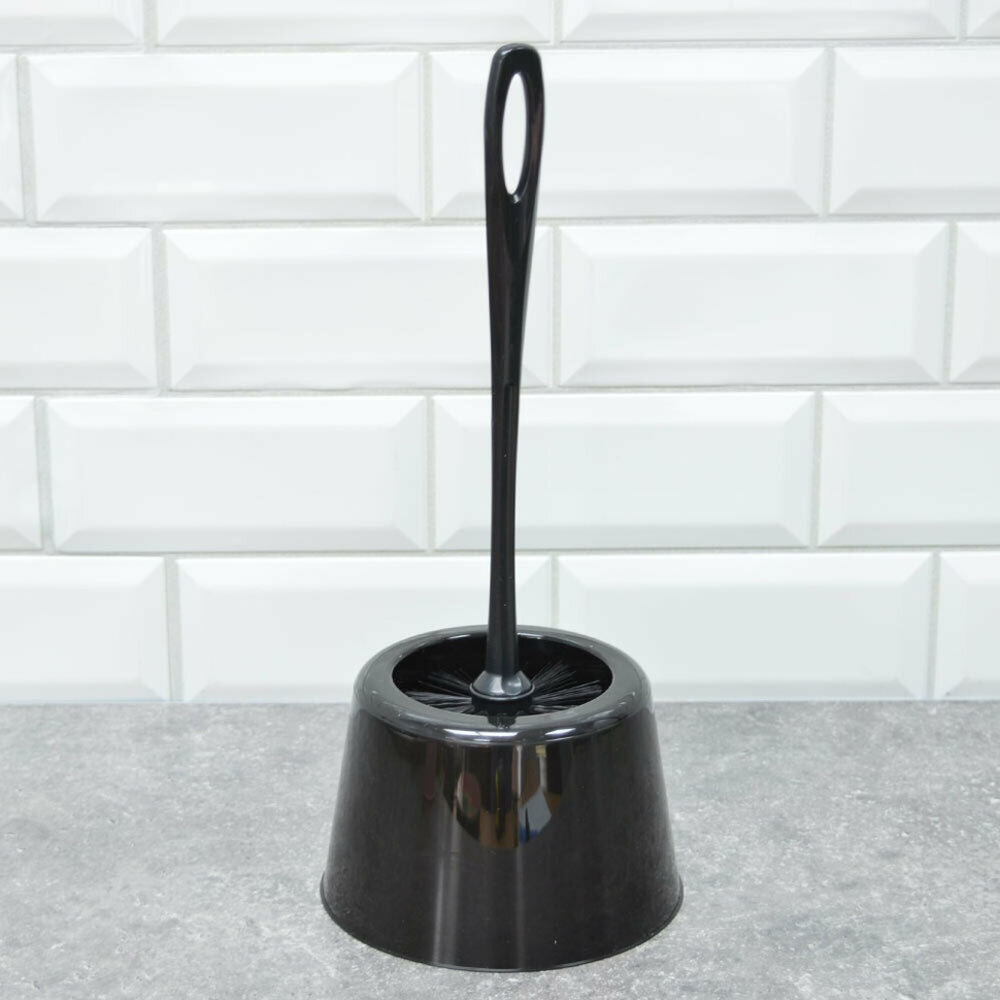 Ерш для туалета "Rambai" стандарт Full Black (черный)