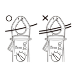 KING TONY (9DM2351) Клещи токоизмерительные AC/DC