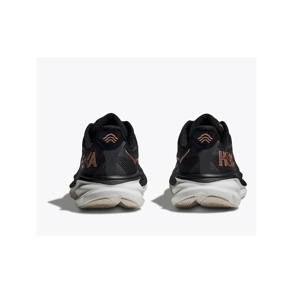 Кроссовки женские HOKA W CLIFTON 9 WIDE Black / Rose Gold