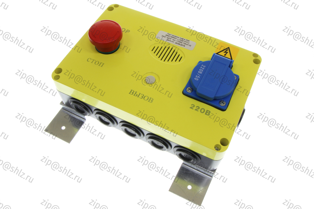 Пост приямка лифта ППЛ-01-2-3 IP40 с LKDS УПП-4