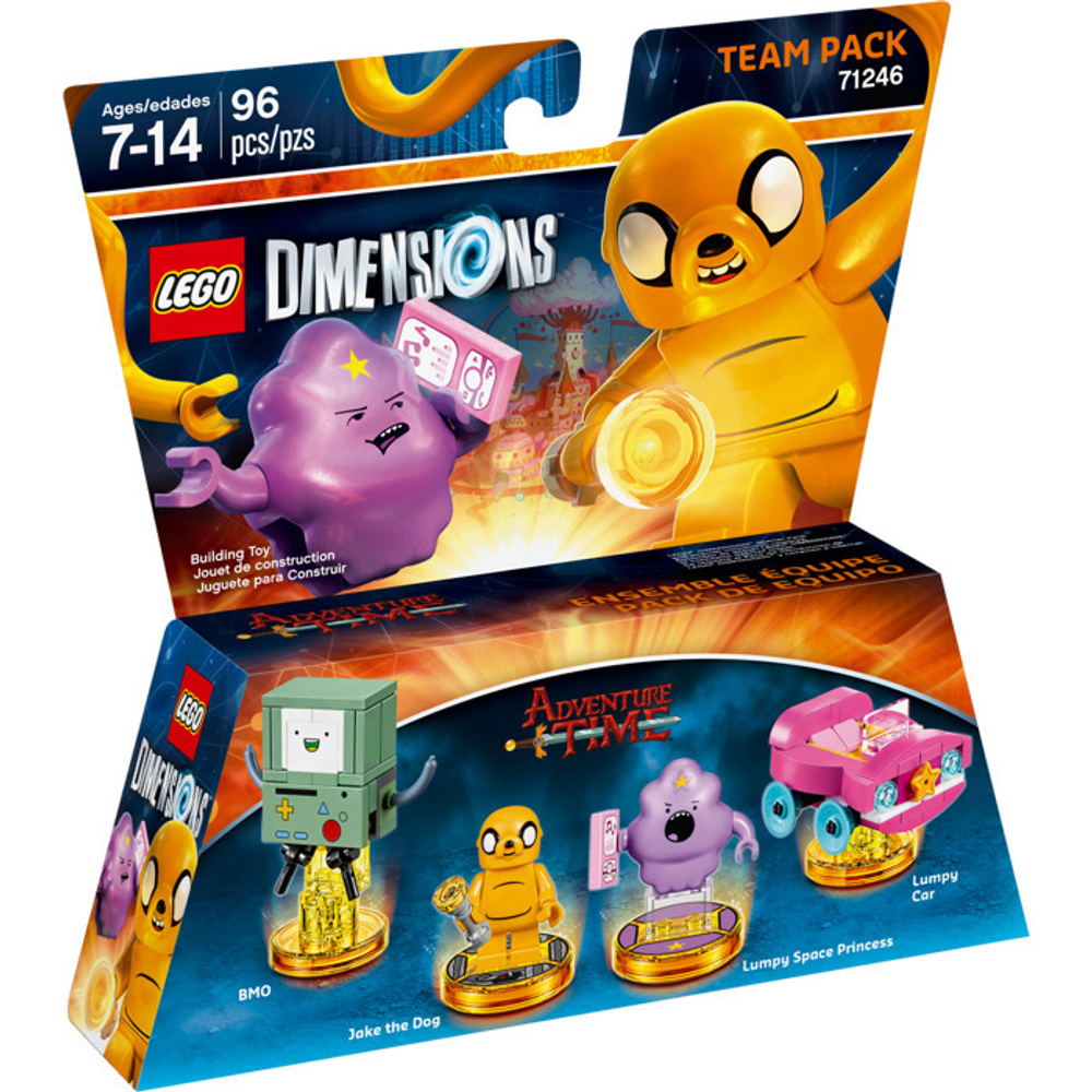 LEGO Dimensions: Team Pack - Время приключений 71246 — Adventure Time Team Pack — Лего Измерения