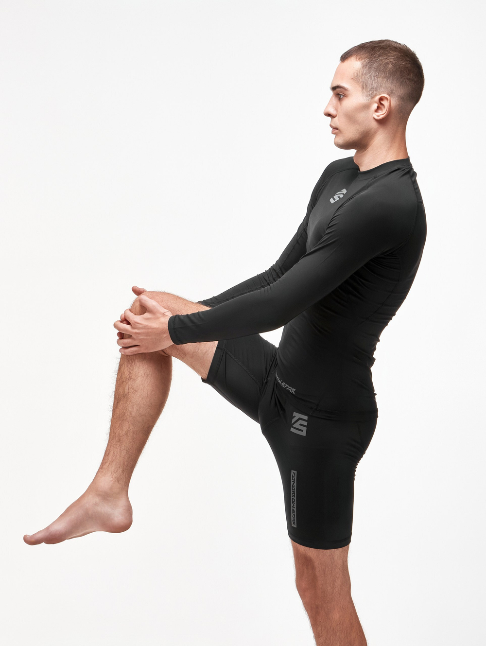 Шорты компрессионные Tomorrow Star BLack Line