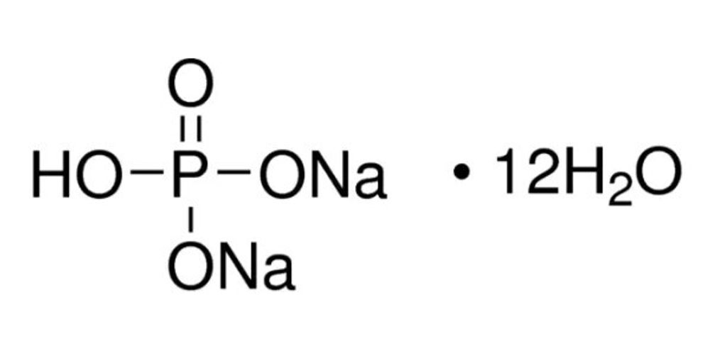 натрий фосфорнокислый / натрий фосфат 12 водный формула