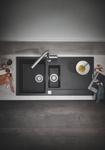 Кухонная мойка Grohe K500 100 31646AP0 Черный гранит