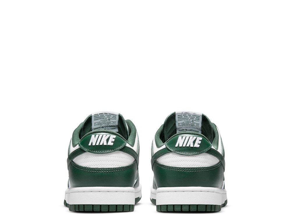 Баскетбольные кроссовки  Nike Dunk Low "Varsity Green" White/Team Green-White-Total Orange