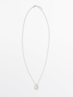 Massimo Dutti | Long chain necklace with drop detail