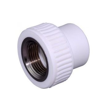 Муфта полипропиленовая (ПП) переходная Ø25х3/4" ВР