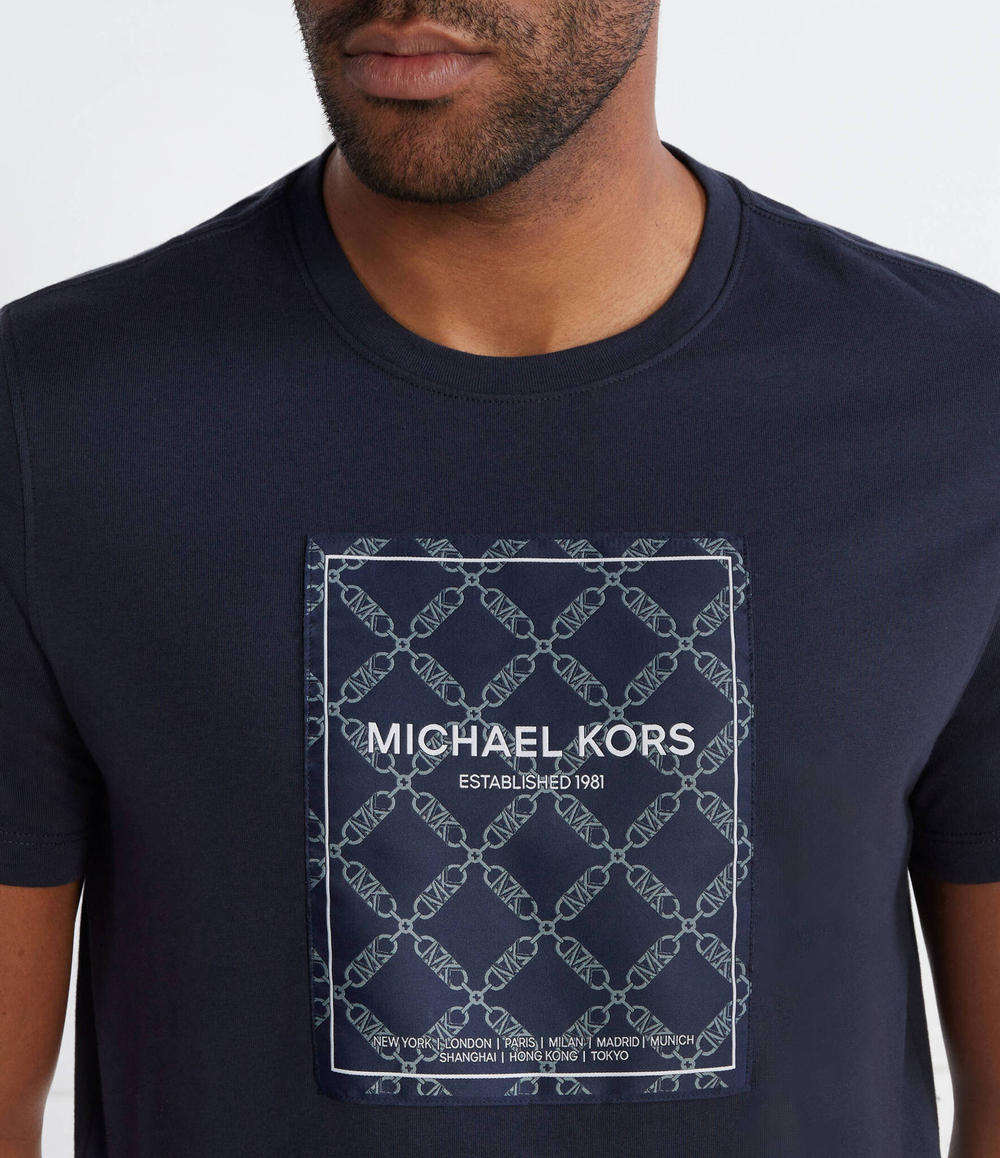 Футболка Michael Kors - темно-синий(CR451VR1V2)