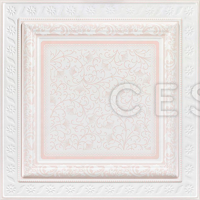 Кассетный алюминиевый потолок 30х30 см. Cesal Весна 56D