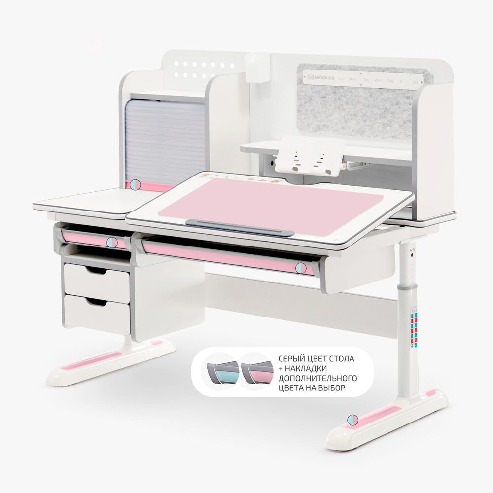 Стол письменный для школьника Ergokids Winnipeg Multicolor BD-630 MAX