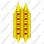 Двойной водный банан, мест для посадки 10, без усиления