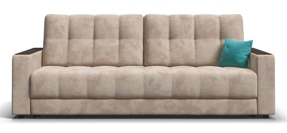 Диван Босс Велюр Алькантара пепел