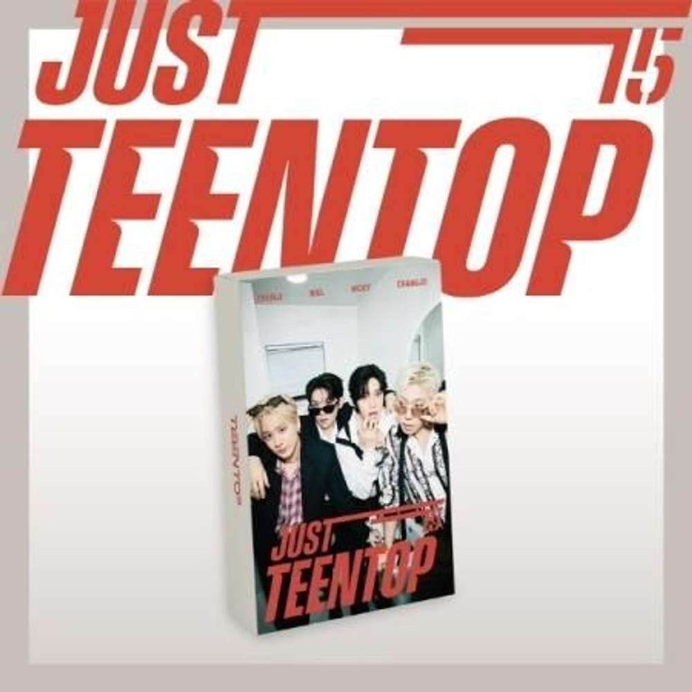 Альбом TEEN TOP - JUST 15, JUST TEEN TOP Mini Album POCAALBUM MINI BOX Version