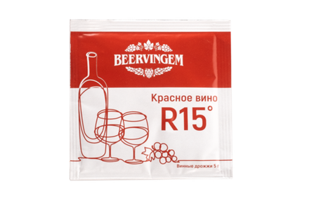 Дрожжи винные Beervingem Red Wine R15 5г