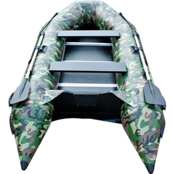 Лодка надувная JET SYDNEY 430 PL зеленый камуфляж