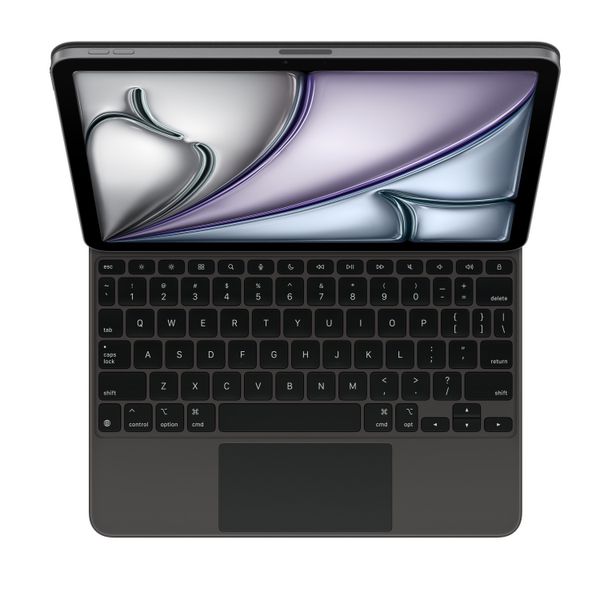 Клавиатура Apple Magic Keyboard для iPad Air 11" Черный | Black (MGYX4LL/A), Русская гравировка