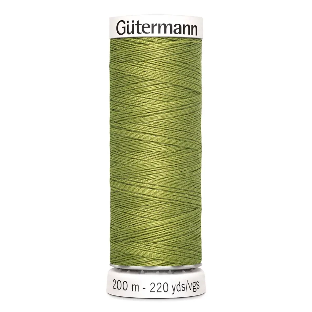 Нить Sew-All 200 м, Gutermann, 582 зеленая горчица
