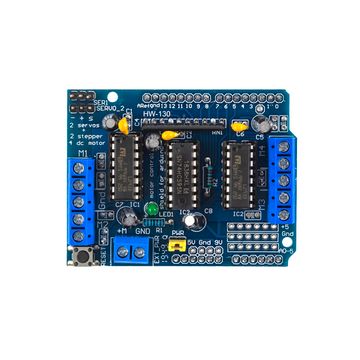 Драйвер L293D motor control shield