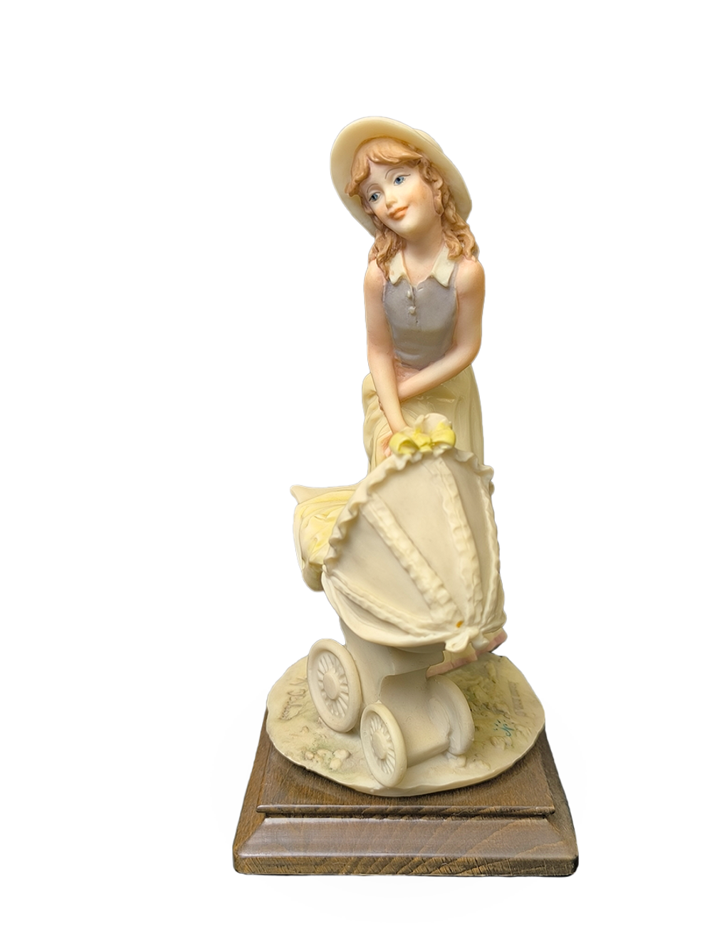 Статуэтка "Дама с коляской" Capodimonte