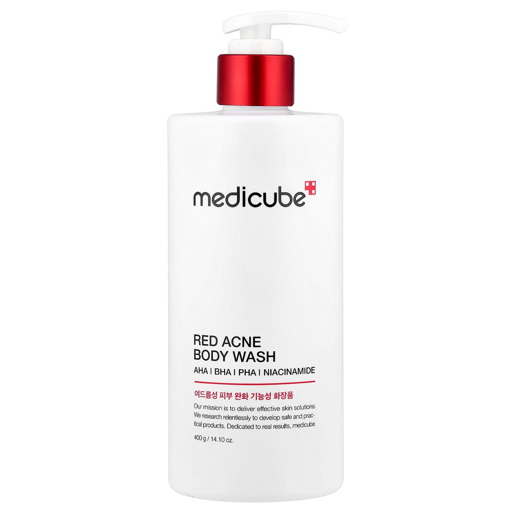 Medicube, гель для душа с красными акне, 400 г (14,1 унции)
