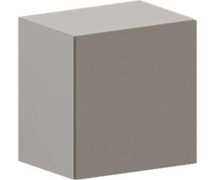 Кухня Модуль ШВГ 459 Белый / Теплый серый