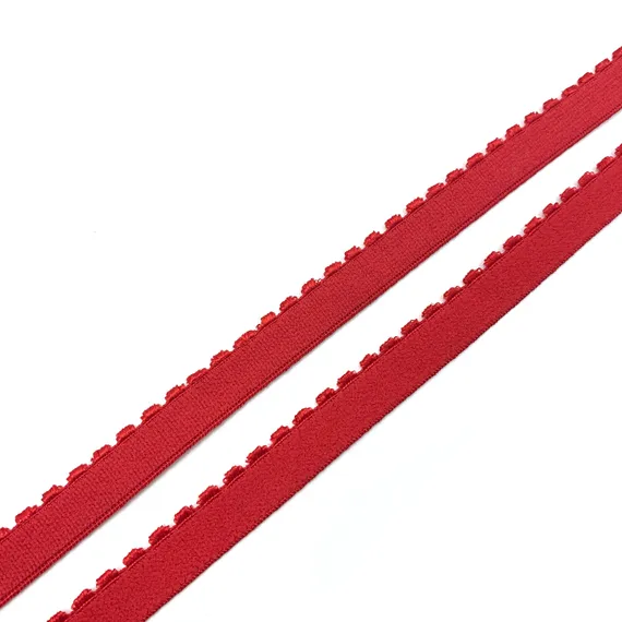 Резинка отделочная красная 12 мм (цв. 100), 641/12