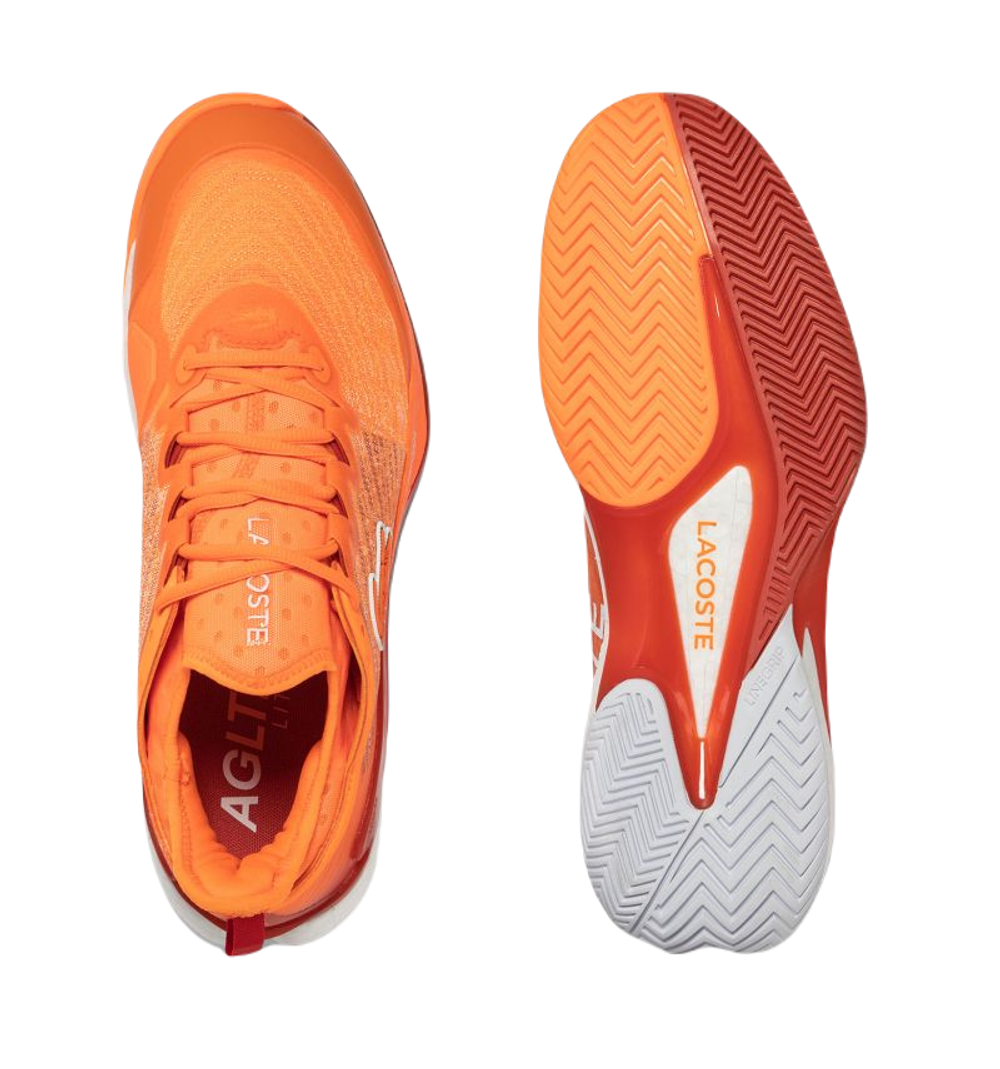 Мужские кроссовки теннисные Lacoste SPORT AG-LT23 Lite - Оранжевый