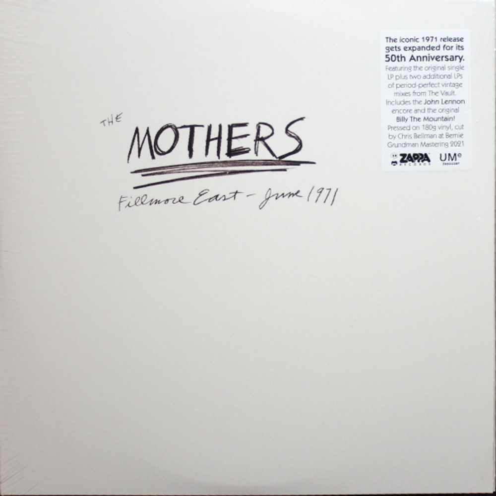 The Mothers / Fillmore East - June 1971 (50th Anniversary)(3LP)