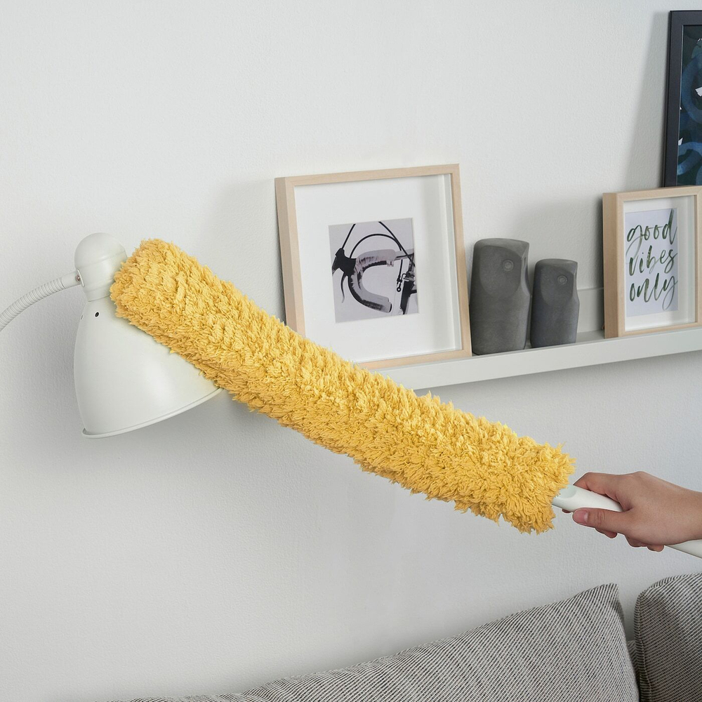 IKEA PEPPRIG  (ИКЕА ПЕППРИГ)  -  Набор для чистки, синий/желтый