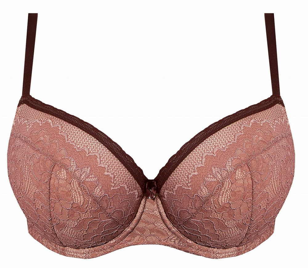 Бюстгальтер Zoe на косточках с дополнительными боковыми поддержками (Размер: 90B) (Цвет: грязно-розовый)