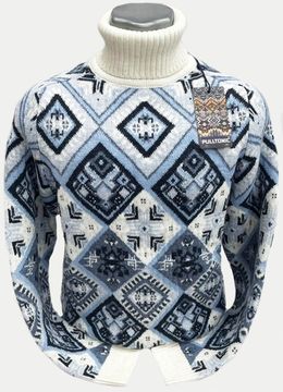 p-p 56-60. Pulltonic из шерсти и кашемира "Ромбический". BATAL