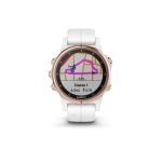 Смарт-часы Garmin Fenix 5s Plus Sapphire, розовое золото, 010-01987-07