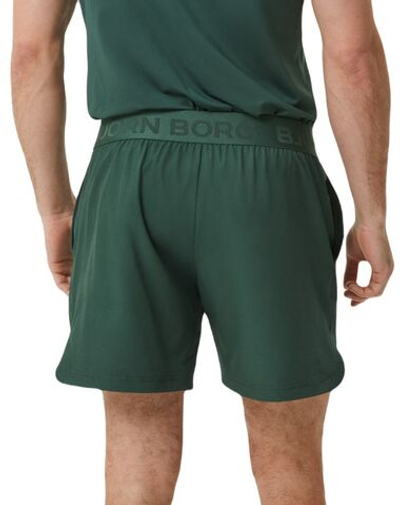 Мужские теннисные шорты Björn Borg Ace Graphic Short Shorts - sycamore