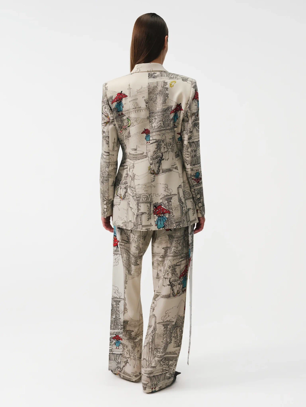 Жакет Boss принтованный OLA OLA