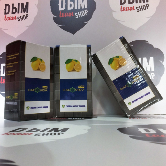 Уголь Euroshisha Lemon, 96 куб.