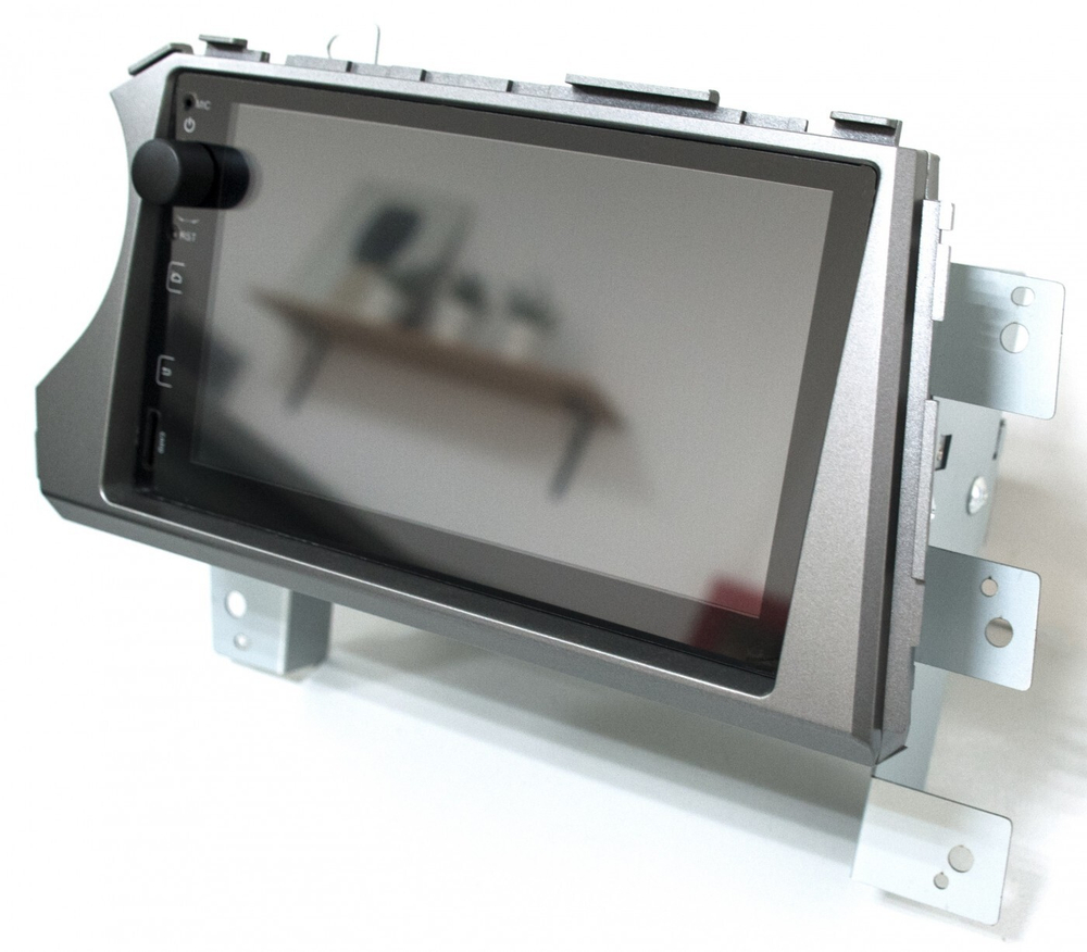 Магнитола для SsangYong Actyon 2005-2010, Kyron, Actyon Sports 2006-2016 - Carmedia KR-7140-T8 на Android 9, 8-ядер и 2ГБ-32ГБ