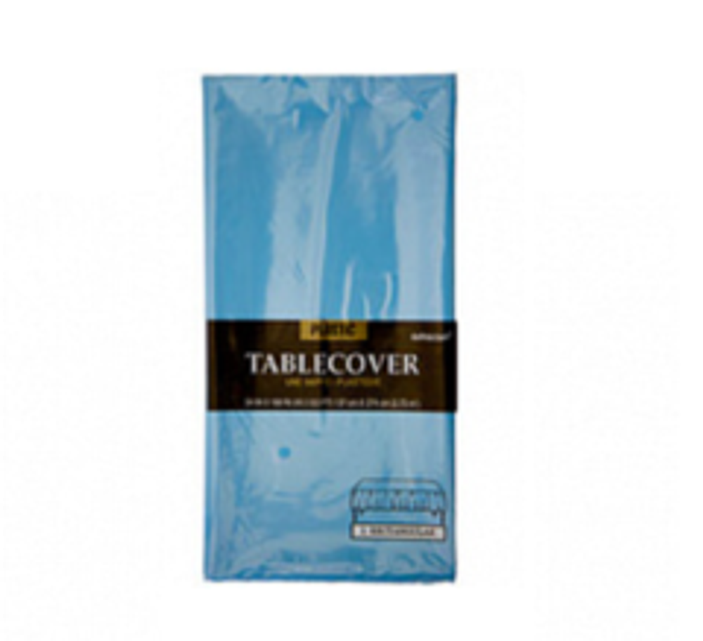 Скатерть п/э Caribbean Blue карибский голубой 1,4х2,75м/А