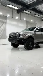 Силовой бампер с защитой картера и порогами для GWM Poer KingKong 2023+ Great Wall Motor Поэр Кинг Конг стальной бампер защита