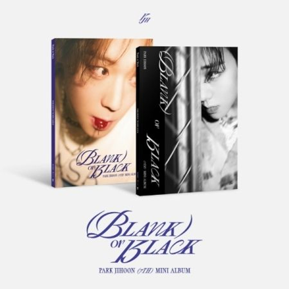 Альбом PARK JI HOON - Blank or Black 7th Mini Album RANDOM Version