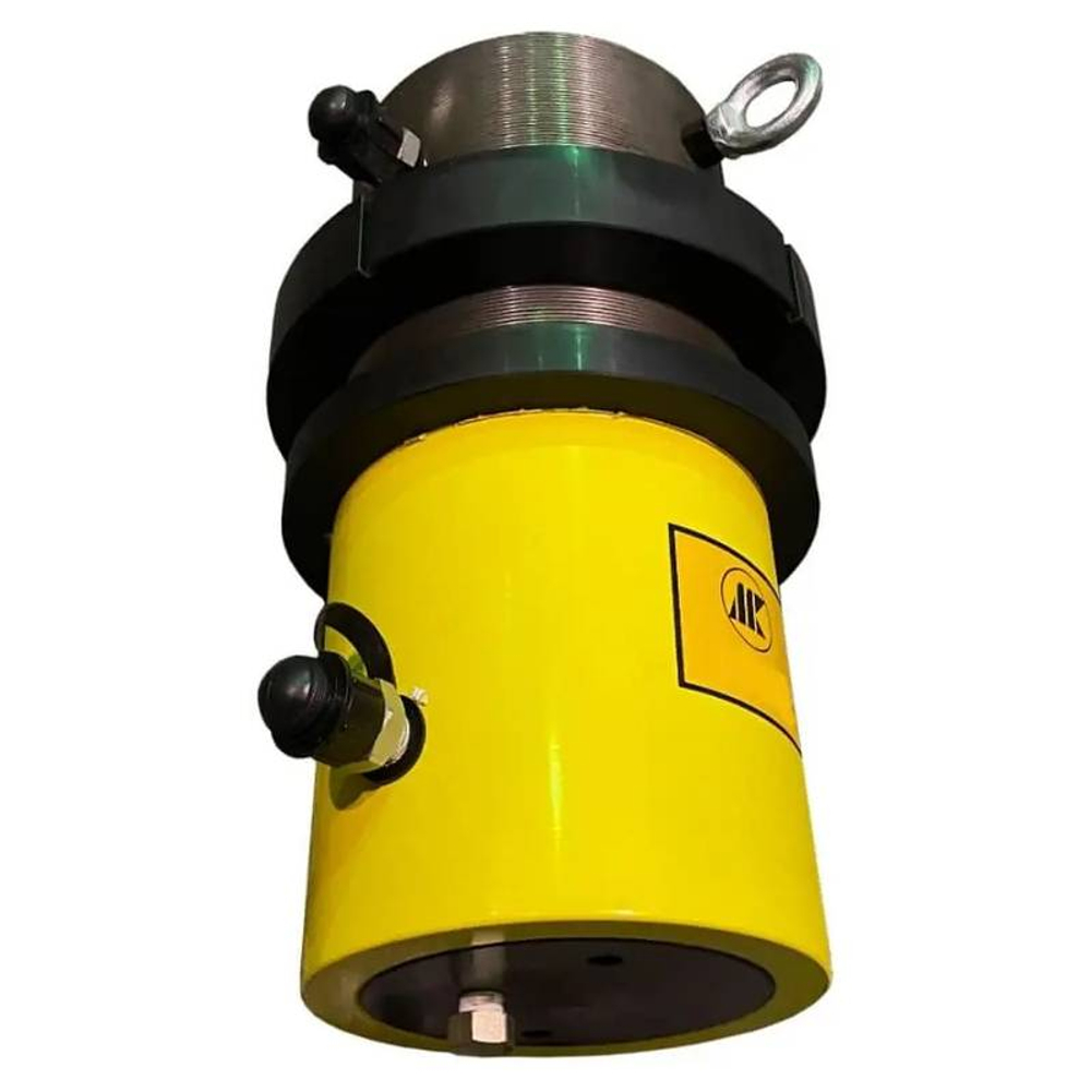 Гидроцилиндр Инстан с гидравлическим возвратом штока ДУ100-300ГФ (100т, ход 300мм)