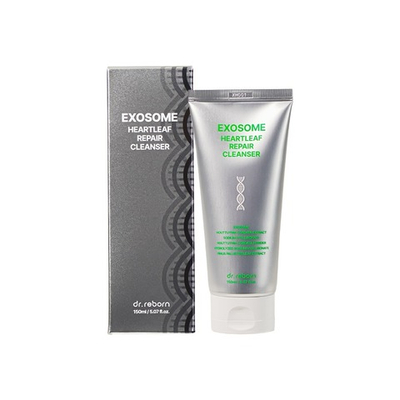 DR.REBORN Очищающий гель с экзосомами для лица EXOSOME HEARTLEAF REPAIR CLEANSER (150 мл)